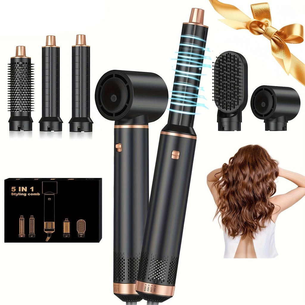 Brosse 5 en 1 FJC Beaute Or Rose