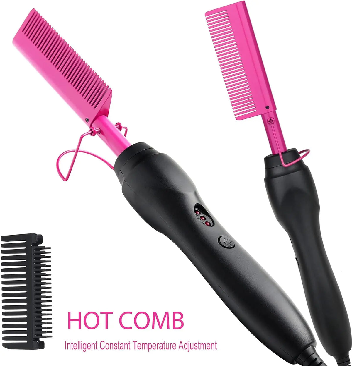 Brosse Soufflante 3-en-1 FJC Beauté - Lisse, Volume et Boucles en 10 Minutes - Anti-Frisottis & Brillance